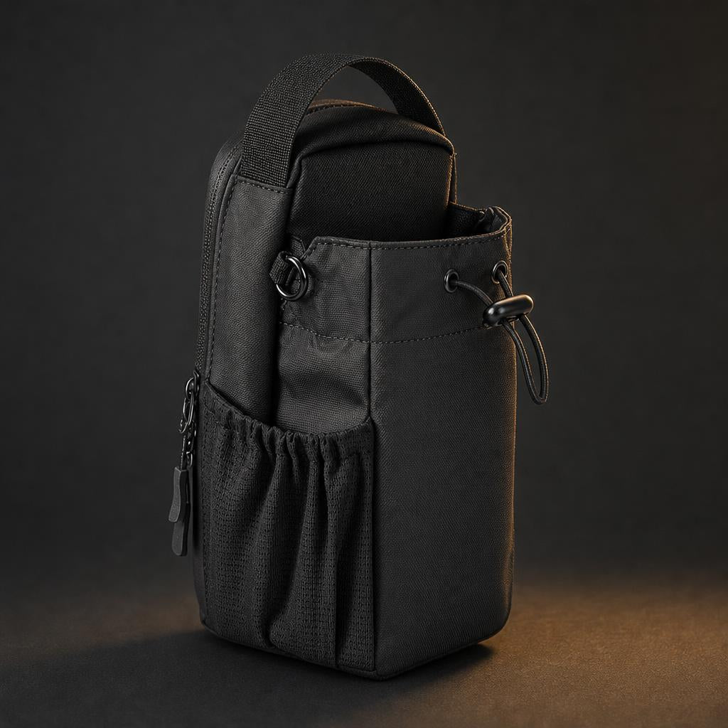 Bolso magnético para gimnasio, vista en tres cuartos